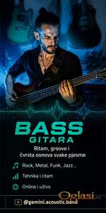 🎸 Časovi Bass Gitare - Nauči Omiljene Pesme i Tehnike 🤘